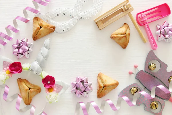 Purim concepto de celebración (fiesta de carnaval judío ). — Foto de Stock