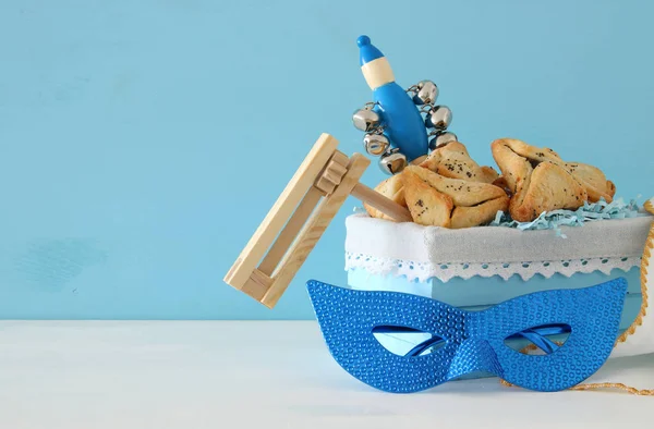 Purim viering concept (Joods carnaval vakantie). — Stockfoto