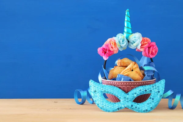 Purim concepto de celebración (fiesta de carnaval judío ). — Foto de Stock