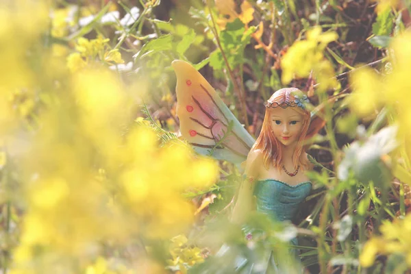 Image of magical little fairy in the forest. — Stock Photo, Image