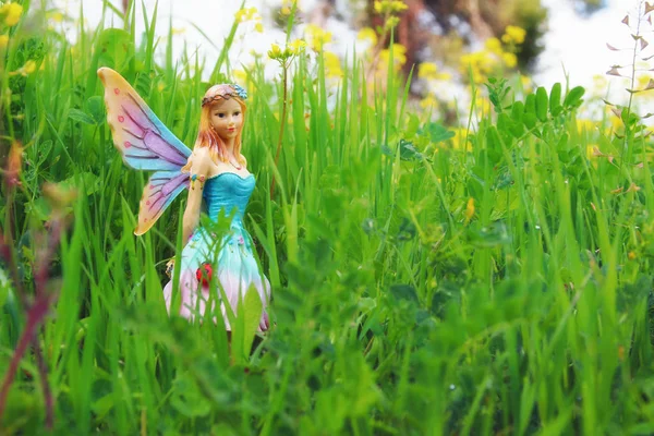 image of magical little fairy in the forest.