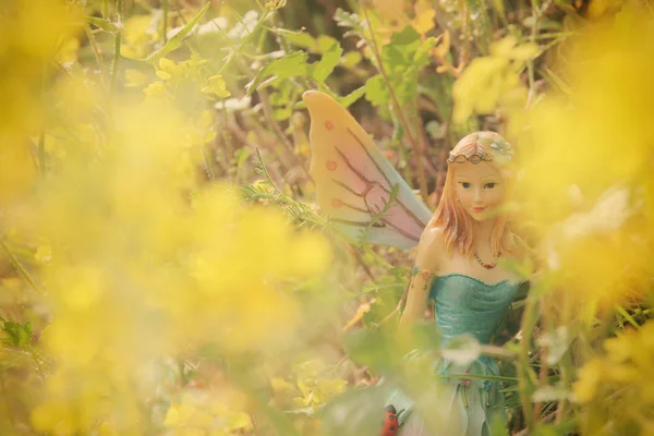 Image of magical little fairy in the forest. — Stock Photo, Image