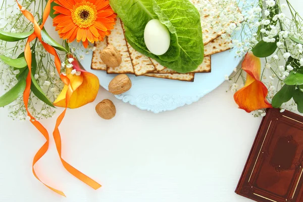 Pesah celebration concept (jewish Passover holiday). Traditional — Stock Photo, Image