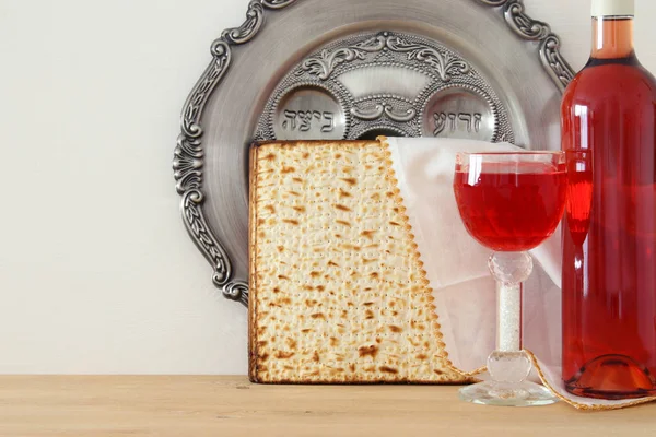 Pesah kutlama konsepti (Yahudi bayramı tatili). — Stok fotoğraf