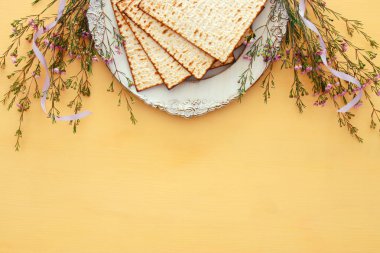 Pesah celebration concept (jewish Passover holiday). clipart