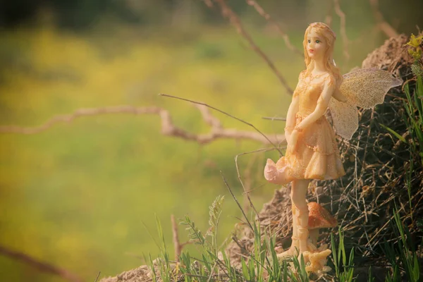 Образ волшебной маленькой сказки в лесу . — стоковое фото