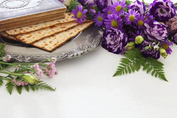 Koncepcja świętowania Pesah (żydowskie święto Paschy). — Zdjęcie stockowe