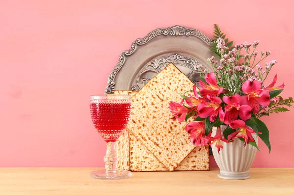 Conceito de celebração Pesah (feriado judaico Páscoa). — Fotografia de Stock