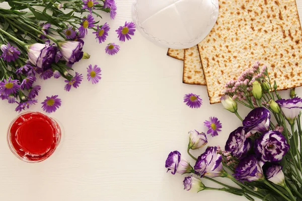 Conceito de celebração Pesah (feriado judaico Páscoa). — Fotografia de Stock