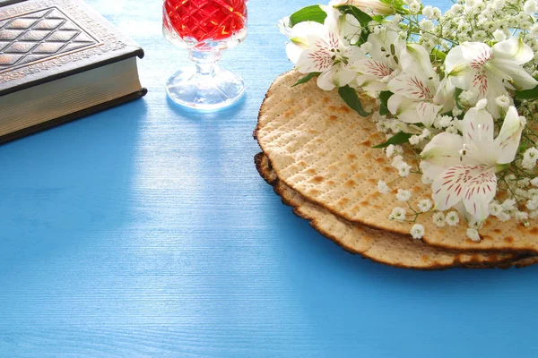 Pesah oslava koncept (židovský Pesach dovolená). — Stock fotografie