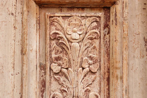 Bakgrund av gamla grunge trä textur. del av antika gamla dörr. För fotografi produkt bakgrund. — Stockfoto