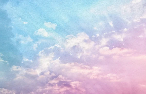 Imagem de nuvens pastel abstratas e céu com textura . — Fotografia de Stock