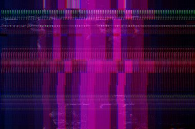 Test ekran Glitch doku.