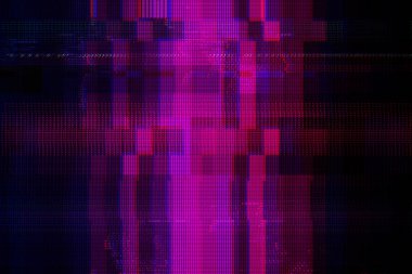 Test ekran Glitch doku.