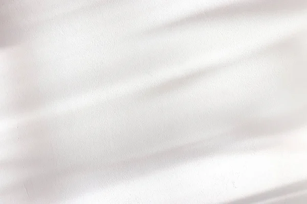 Tło organicznego cienia na białej teksturowanej ścianie — Zdjęcie stockowe
