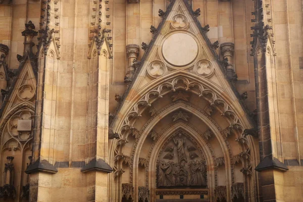 Vista sulla cattedrale di Praga — Foto Stock