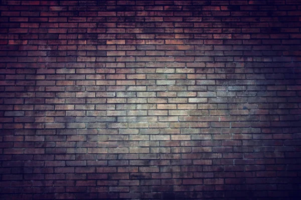 오래 된 벽돌 벽의 배경 — 스톡 사진