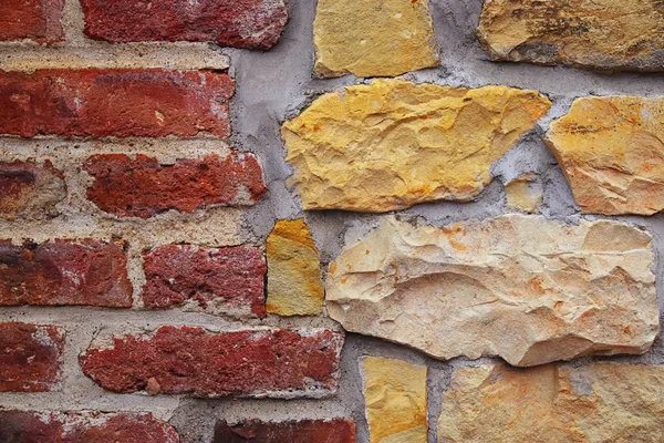 Achtergrond van oude bakstenen muur — Stockfoto