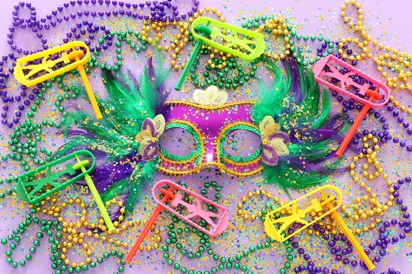 Purim festival celebration concept (jewish carnival holiday) — Stock Photo, Image