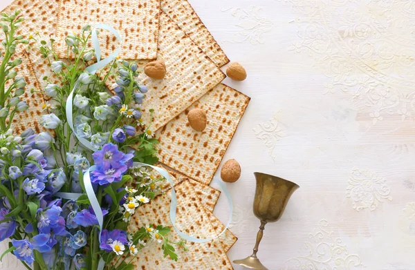 Pesah Kutlama Konsepti Yahudi Bayramı Tatili — Stok fotoğraf