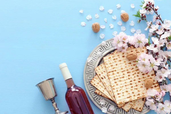 Conceptul Sărbătoare Pesah Sărbătoarea Paștelui Evreiesc — Fotografie, imagine de stoc