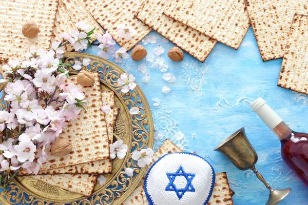 Konzept Der Pessach Feier Jüdischer Pessach Feiertag — Stockfoto