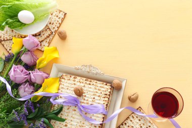 Pesah kutlama konsepti (Yahudi bayramı tatili).