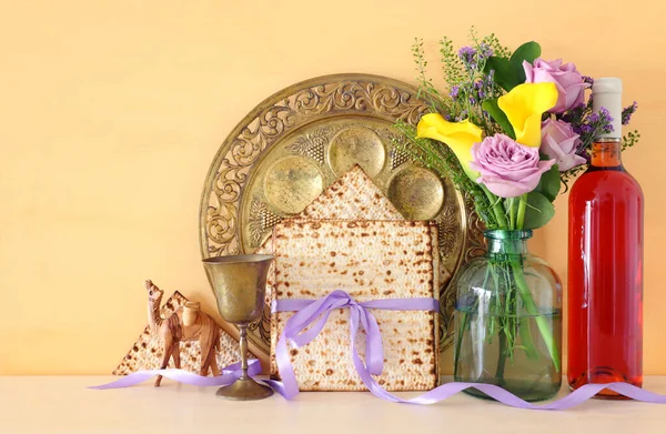 Pesah Oslava Koncept Židovský Pesach Dovolená — Stock fotografie