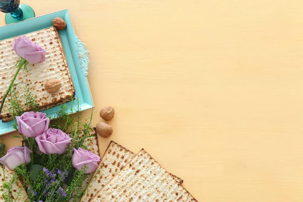 Conceito Celebração Pesah Feriado Judaico Páscoa — Fotografia de Stock