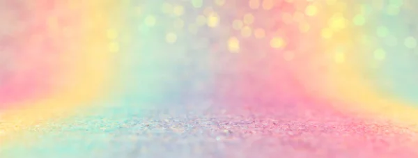 虹のパステルの輝きの背景の画像 — ストック写真