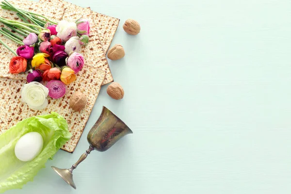 Pesah Oslava Koncept Židovský Pesach Dovolená — Stock fotografie