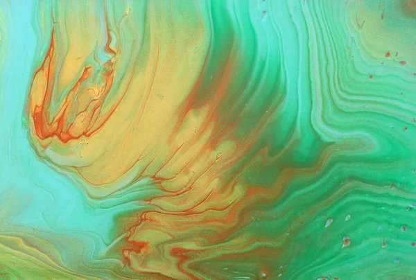 Художня Фотографія Абстрактного Мармурового Фону Ефекту Зелений Ятний Золотий Білий — стокове фото