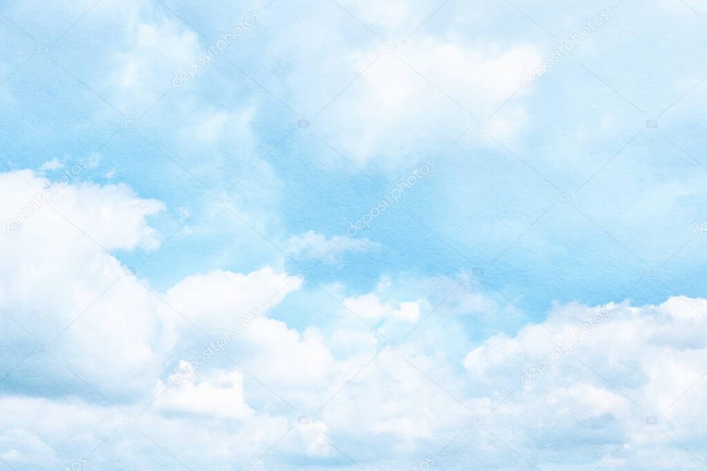 abstract pastel clouds and sky with texture