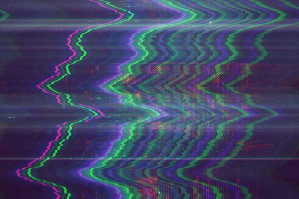 Test Screen Glitch Abstract Texture — Stock Photo, Image
