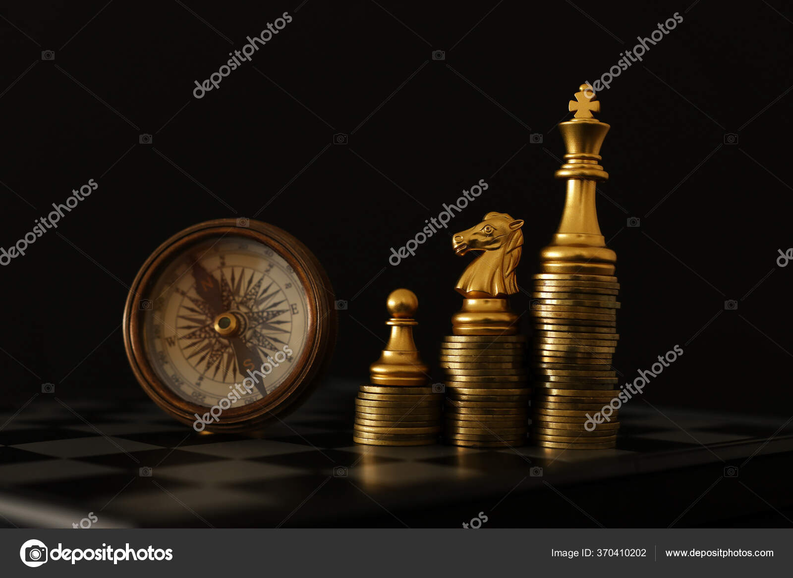 Image Chess Game Business Competition Strategy Leadership Success