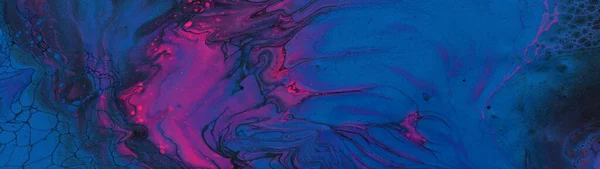 Художественная Фотография Абстрактного Мраморного Фона Эффекта Черный Синий Розовый Фиолетовый — стоковое фото