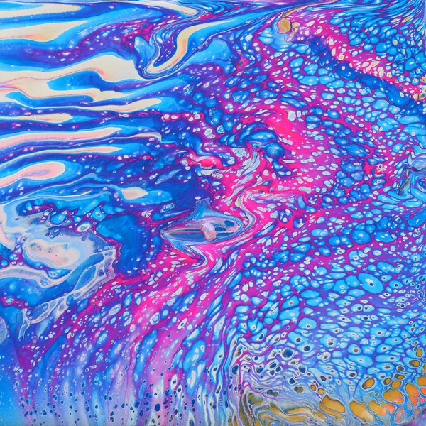 Художня Фотографія Абстрактного Мармурового Фону Ефекту Фіолетові Білі Рожеві Сині — стокове фото