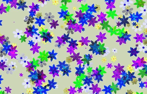 Backgrounde Colorato Fiore Sfondo — Foto Stock