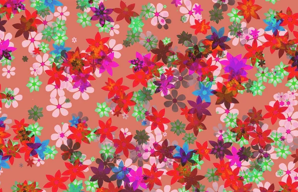 Hintergrund Farbige Blume Hintergrund — Stockfoto
