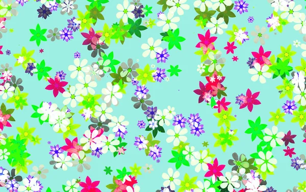 Decorative Floral Flower Background — Stock Photo, Image