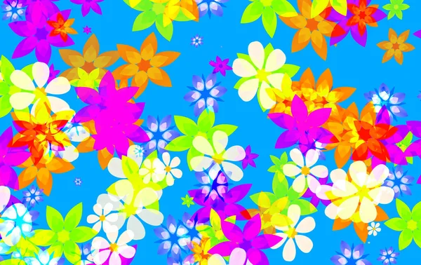 Decorative Floral Flower Background — Stock Photo, Image