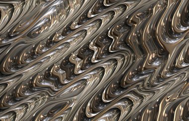 Gelecekçi modern metal arka planı