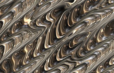 Gelecekçi modern metal arka planı