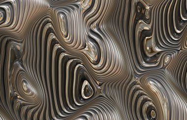 Gelecekçi modern metal arka planı