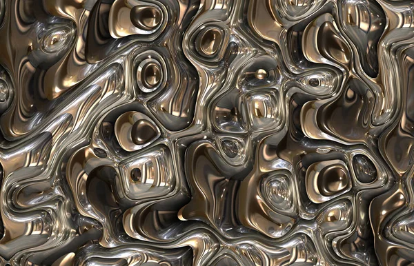 Gelecekçi modern metal arka planı