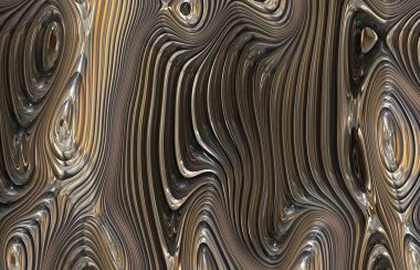 Gelecekçi modern metal arka planı