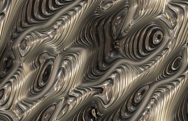 Gelecekçi modern metal arka planı