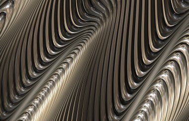 Gelecekçi modern metal arka planı