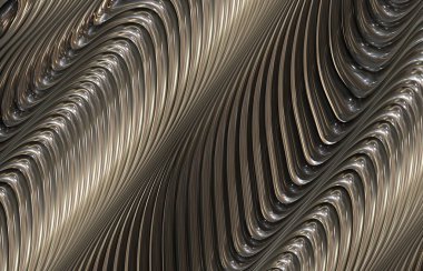 Gelecekçi modern metal arka planı