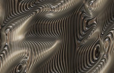 Gelecekçi modern metal arka planı